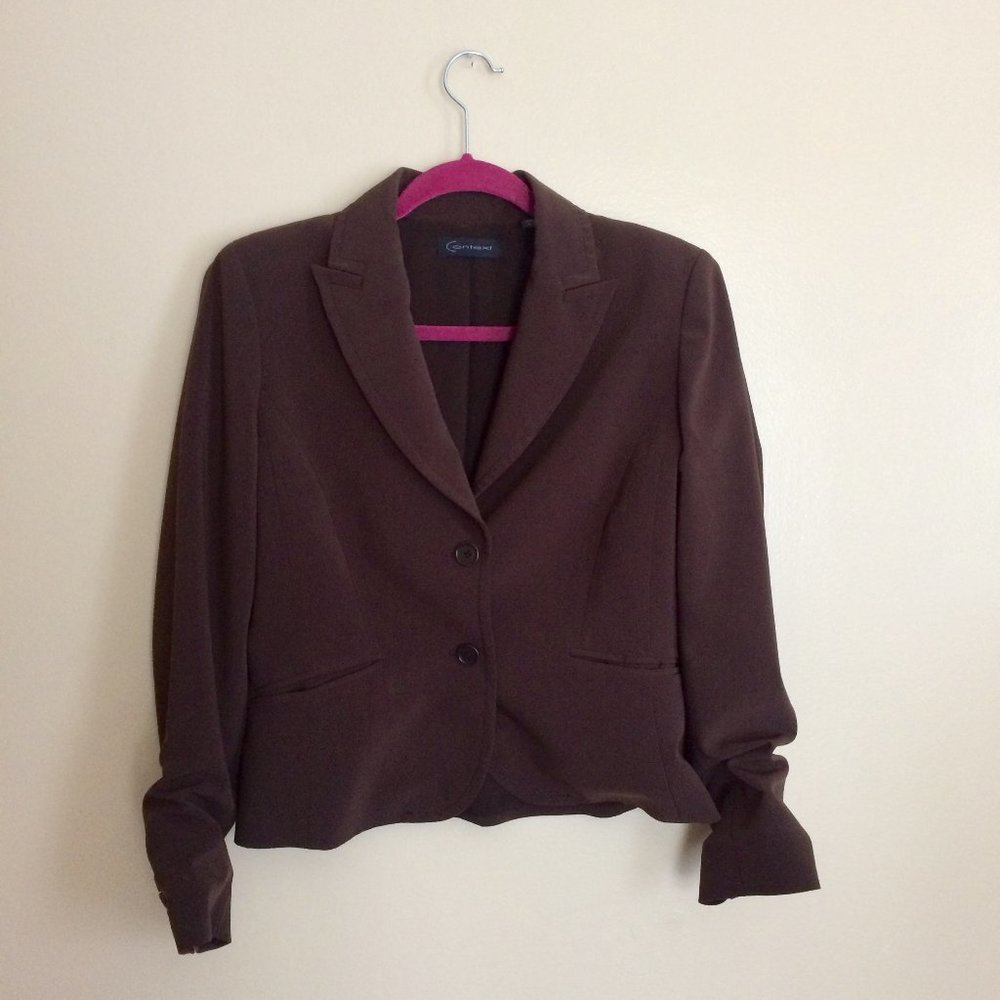 Context Brown Blazer